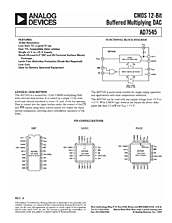 DataSheet AD7545 pdf