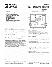 DataSheet AD7575 pdf