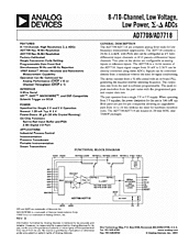 DataSheet AD7708 pdf