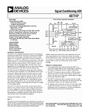 DataSheet AD7710 pdf