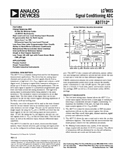 DataSheet AD7712 pdf