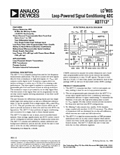 DataSheet AD7713 pdf