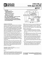 DataSheet AD7715 pdf