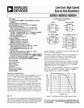 DataSheet AD8052 pdf