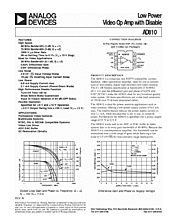 DataSheet AD810 pdf
