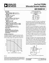 DataSheet AD8129 pdf