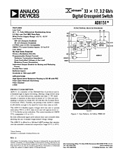 DataSheet AD8151 pdf