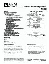 DataSheet AD8190 pdf