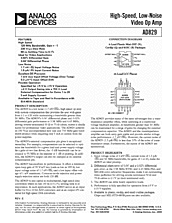 DataSheet AD829 pdf