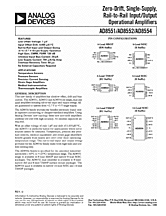 DataSheet AD8554 pdf