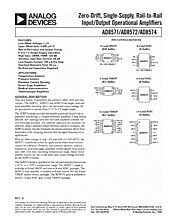 DataSheet AD8572AR pdf