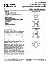 DataSheet AD8591 pdf