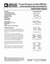 DataSheet AD8609 pdf