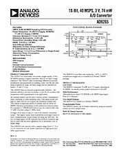 DataSheet AD9203 pdf