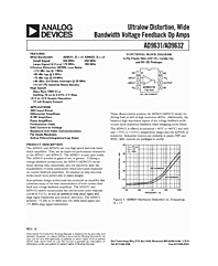 DataSheet AD9631 pdf