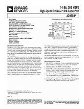 DataSheet AD9755 pdf