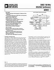 DataSheet AD9851 pdf