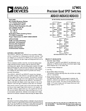 DataSheet ADG431 pdf