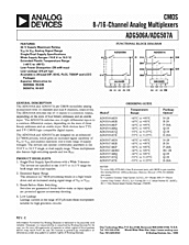 DataSheet ADG507A pdf