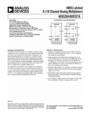 DataSheet ADG526A pdf