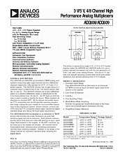 DataSheet ADG608 pdf