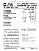 DataSheet ADG731 pdf