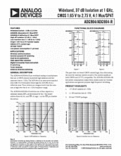 DataSheet ADG904 pdf