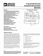 DataSheet ADIS16201 pdf