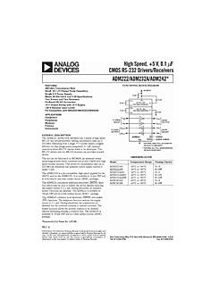 DataSheet ADM232A pdf