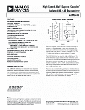 DataSheet ADM2486 pdf