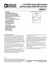 DataSheet ADM483E pdf