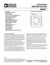 DataSheet ADM485 pdf