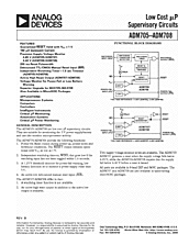 DataSheet ADM705 pdf