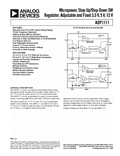 DataSheet ADP1111 pdf