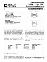 DataSheet ADR292 pdf