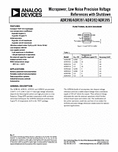 DataSheet ADR391 pdf