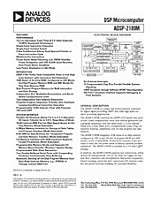 DataSheet ADSP-2189M pdf