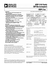 DataSheet ADSP-21xx pdf