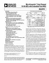 DataSheet ADUC816 pdf