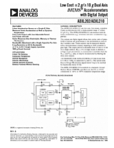 DataSheet ADXL202 pdf