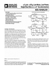 DataSheet ADXL250 pdf