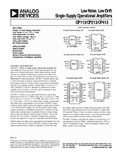 DataSheet OP113 pdf