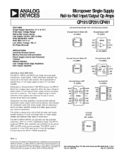 DataSheet OP191 pdf