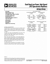 DataSheet OP282 pdf