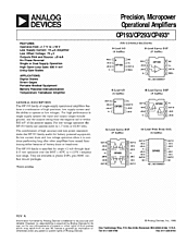 DataSheet OP493 pdf