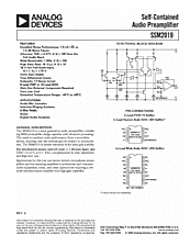 DataSheet SSM2019 pdf