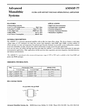 DataSheet AMSOP-77 pdf