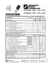 DataSheet APT8075BN pdf