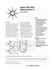 DataSheet HCPL-0872 pdf