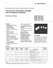 DataSheet HDSP-740x pdf